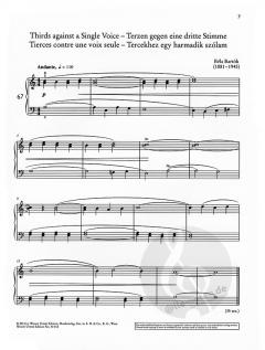 Mikrokosmos 2 (Heft 3 & 4) von Béla Bartók 