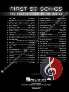 First 50 Songs You Should Strum On Guitar 