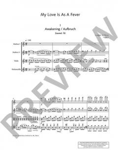 My love is as a fever von Ludger Vollmer 