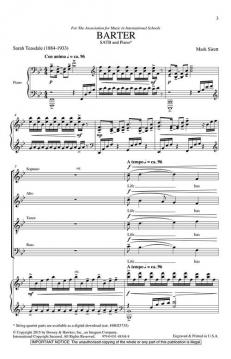 Barter von Mark Sirett 