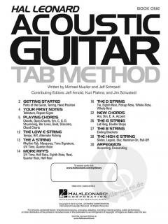Hal Leonard Acoustic Guitar Tab Method - Book 1 von Hal Leonard 