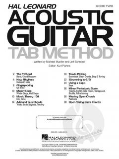 Hal Leonard Acoustic Guitar Tab Method - Book 2 von Jeff Schroedl 