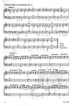 Choralvariationen zu Advent, Weihnachten und Epiphanias von Johann Samuel Beyer für Orgel oder andere Tasteninstrumente im Alle Noten Shop kaufen