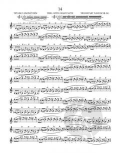 Triller-Vorstudien und Entwicklung des Finger-Anschlags op. 7 von Otakar Ševcík 