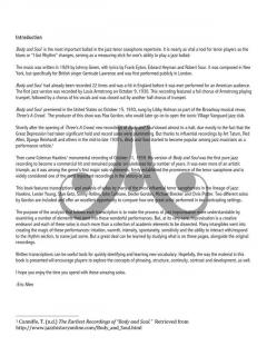 Body and Soul von Eric Allen 