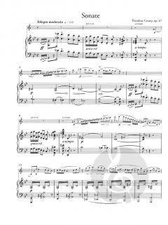 Sonate in g-moll op. 67 von Theodore Gouvy für Klarinette und Klavier im Alle Noten Shop kaufen