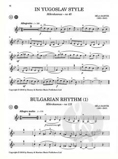 Bartók for Violin von H. Davies im Alle Noten Shop kaufen