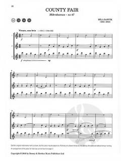 Duos & Trios for Flute von Béla Bartók 