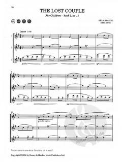 Duos & Trios for Flute von Béla Bartók 