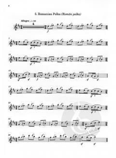 Romanian Folk Dances for Alto Saxophone von Béla Bartók 