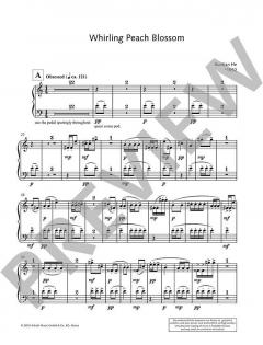 Whirling Peach Blossom von Xuntian He 