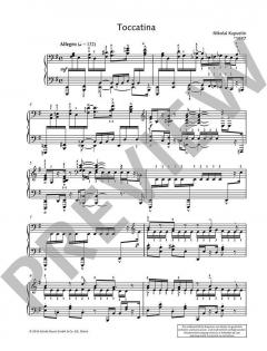 Toccatina op. 40/3 von Nikolai Kapustin 