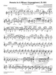 Sonata (Arpeggione) D.821 von Franz Schubert 