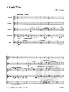 5 Pieces for 5 left hands at 1 Piano von Mike Cornick 