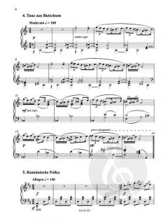 Rumänische Volkstänze von Béla Bartók 
