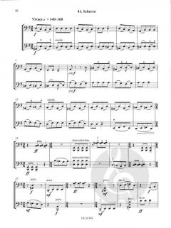 44 Duos von Béla Bartók für 2 Violoncelli im Alle Noten Shop kaufen