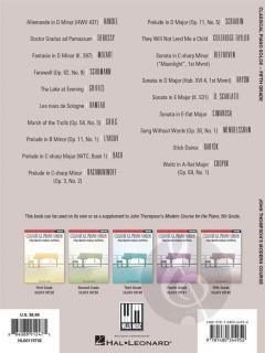 Classical Piano Solos - Fifth Grade 