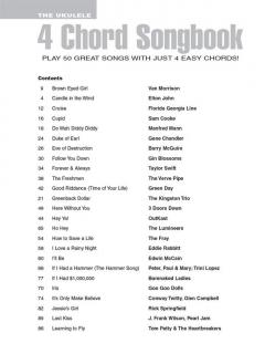 The Ukulele 4 Chord Songbook im Alle Noten Shop kaufen