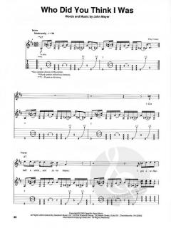 Guitar Play-Along Vol. 189 von John Mayer 