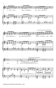 Singing To Share With The World (Philip Stopford) 