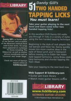 51 Two Handed Tapping Licks You Must Learn 