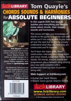 Chord Shapes, Sounds & Harmonies For Absolute Beginners 