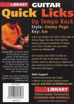 Up Tempo Rock - Quick Licks von Jimmy Page 