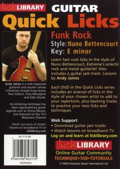Funk Rock - Quick Licks von Nuno Bettencourt 