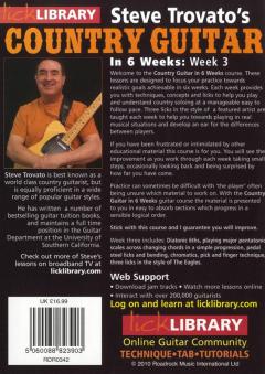 Steve Trovato's Country Guitar in 6 Weeks von Steve Trovato 