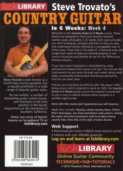 Steve Trovato's Country Guitar in 6 Weeks von Steve Trovato 