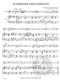 Allemande And Courante von Johann Jacob Froberger 