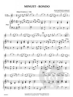 Minuet - Rondo von Jean Baptiste Loeillet de Gant 