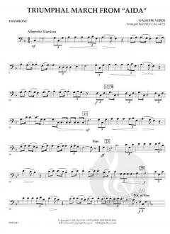 Triumphal March from 'Aida' von Giuseppe Verdi für Posaune mit Klavierbegleitung im Alle Noten Shop kaufen