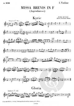 Missa brevis in F, Hob. XXII:1 (Joseph Haydn) 