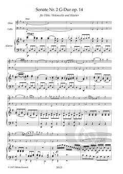 Sonate Nr. 2 G-Dur op. 14 (Franz Ignaz Pleyel) 