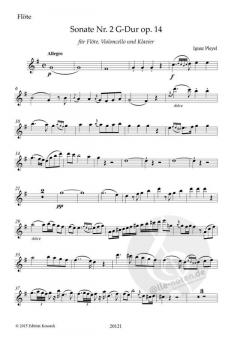 Sonate Nr. 2 G-Dur op. 14 (Franz Ignaz Pleyel) 
