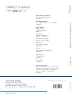 A Walk In The Gardens Of Solitude von Kevin Volans für Violoncello solo im Alle Noten Shop kaufen