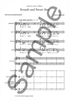 Sounds And Sweet Airs von Paul Mealor 