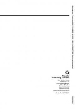 Joseph Lieber, Joseph Mein von Hieronymus Praetorius 