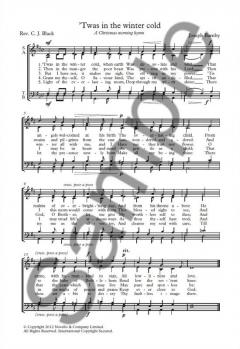 'Twas In The Winter Cold von Joseph Barnby 