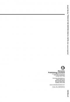 'Twas In The Winter Cold von Joseph Barnby 