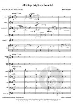 All things bright and beautiful (John Rutter) 