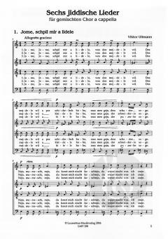 6 jiddische Lieder (1943) (Viktor Ullmann) 