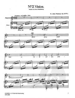 5 Sehnsuchtslieder op. 18 von Theodor Findeisen 