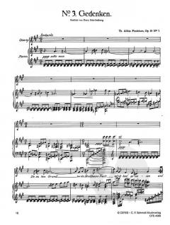 5 Sehnsuchtslieder op. 18 von Theodor Findeisen 
