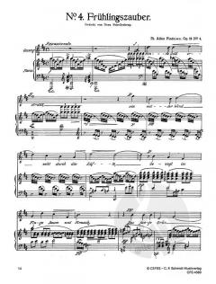 5 Sehnsuchtslieder op. 18 von Theodor Findeisen 