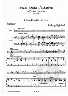 6 kleine Fantasien von Charles Jean-Baptiste Dancla für Violine und Klavier im Alle Noten Shop kaufen