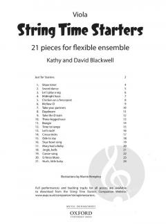 String Time Starters - Viola Book von David Blackwell 