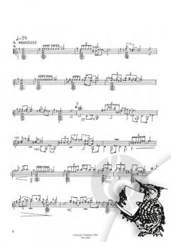 Traumbild - Phantasie für Gitarre von Diether de la Motte 