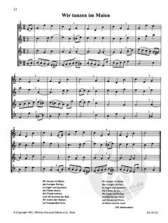 Lieder im Frühling, Sommer und Herbst 